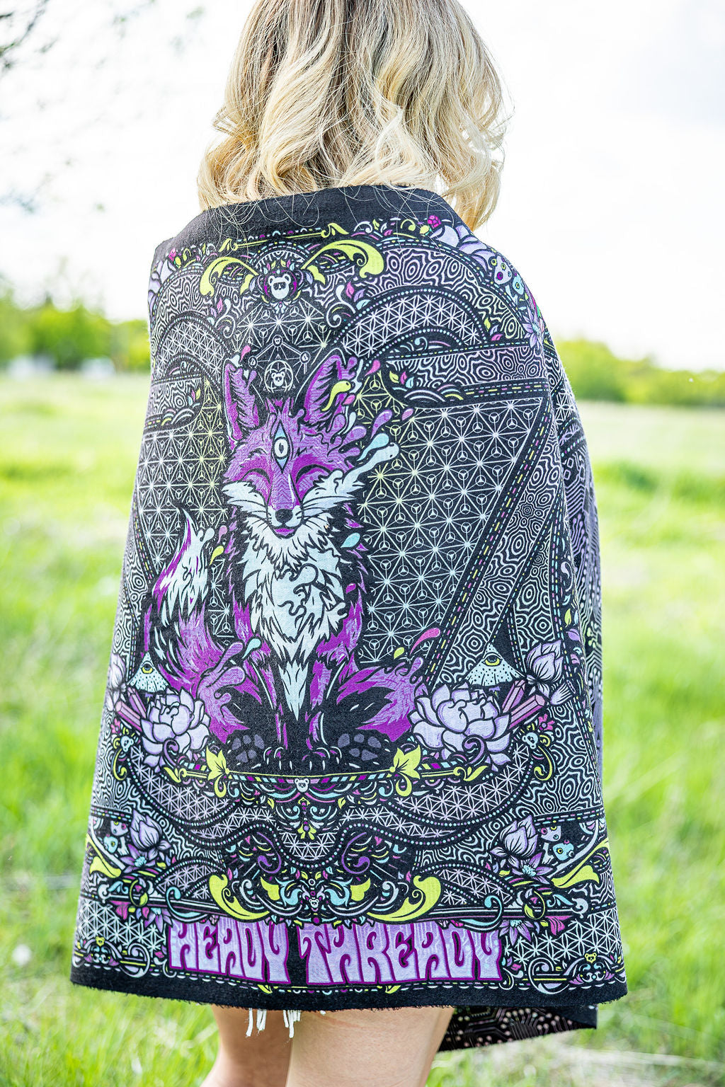 Electric Forest 2026 Double sided Pashmina