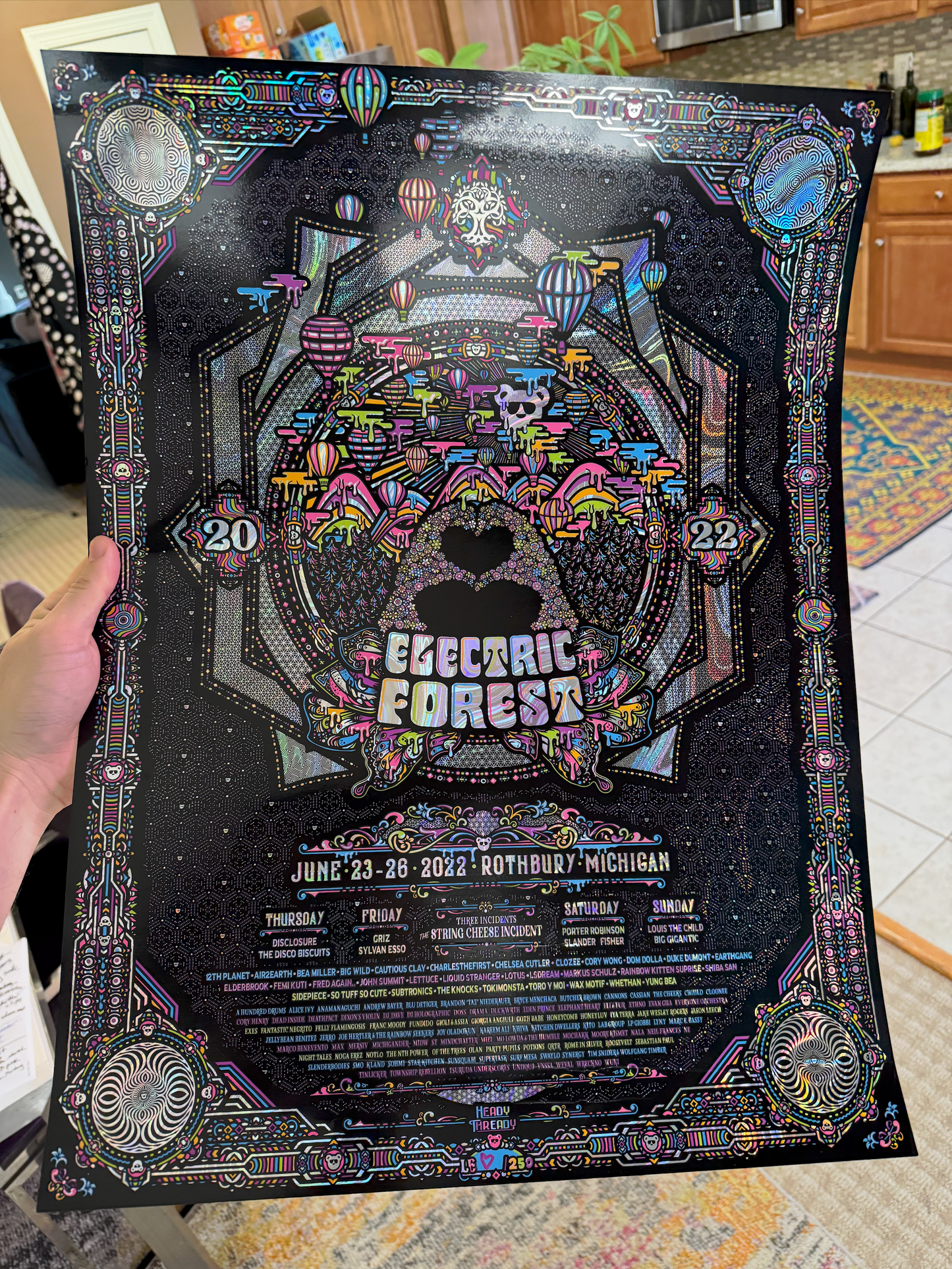 Electric Forest 2022 foil