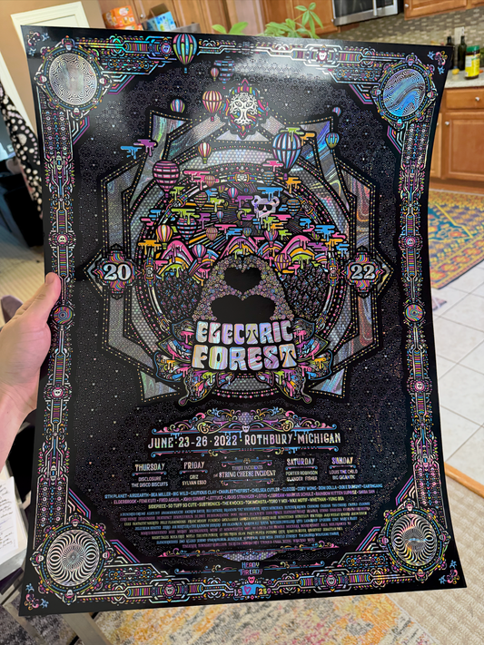 Electric Forest 2022 foil