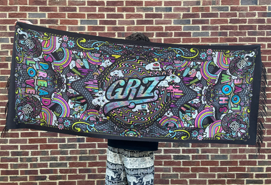 Griz Double Sided Pashmina