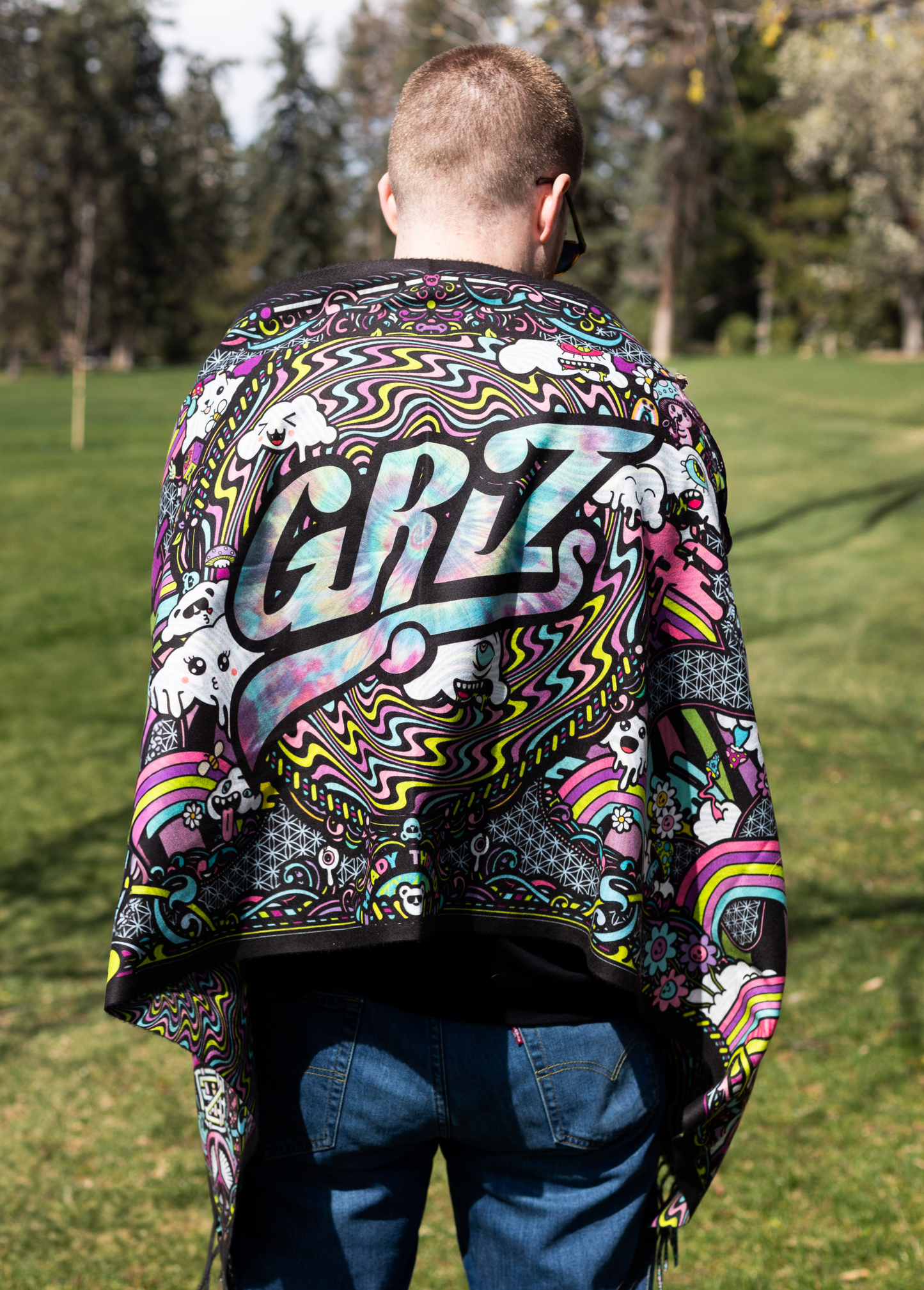 Griz Double Sided Pashmina