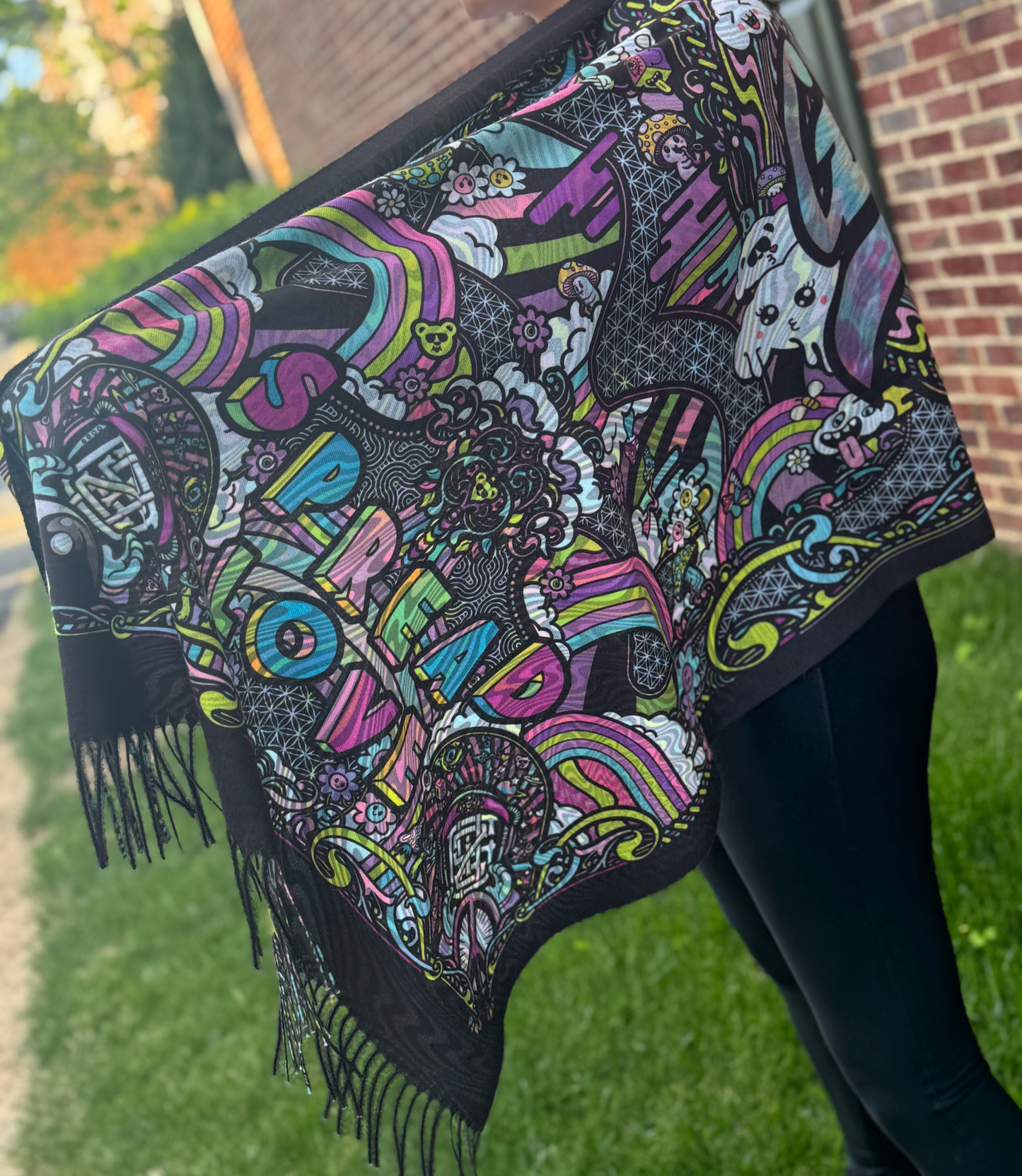 Griz Double Sided Pashmina