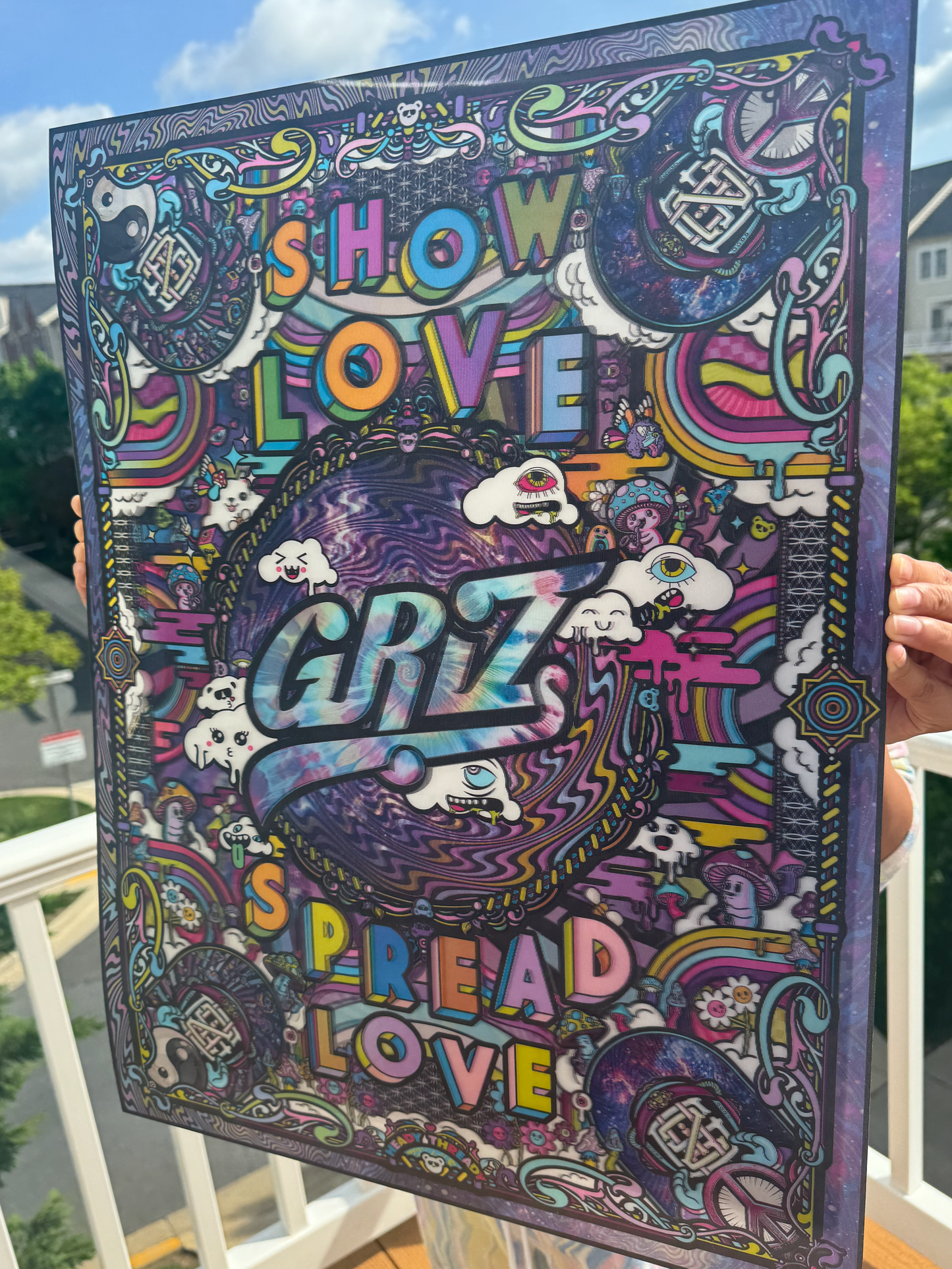 Griz Lenticular Print