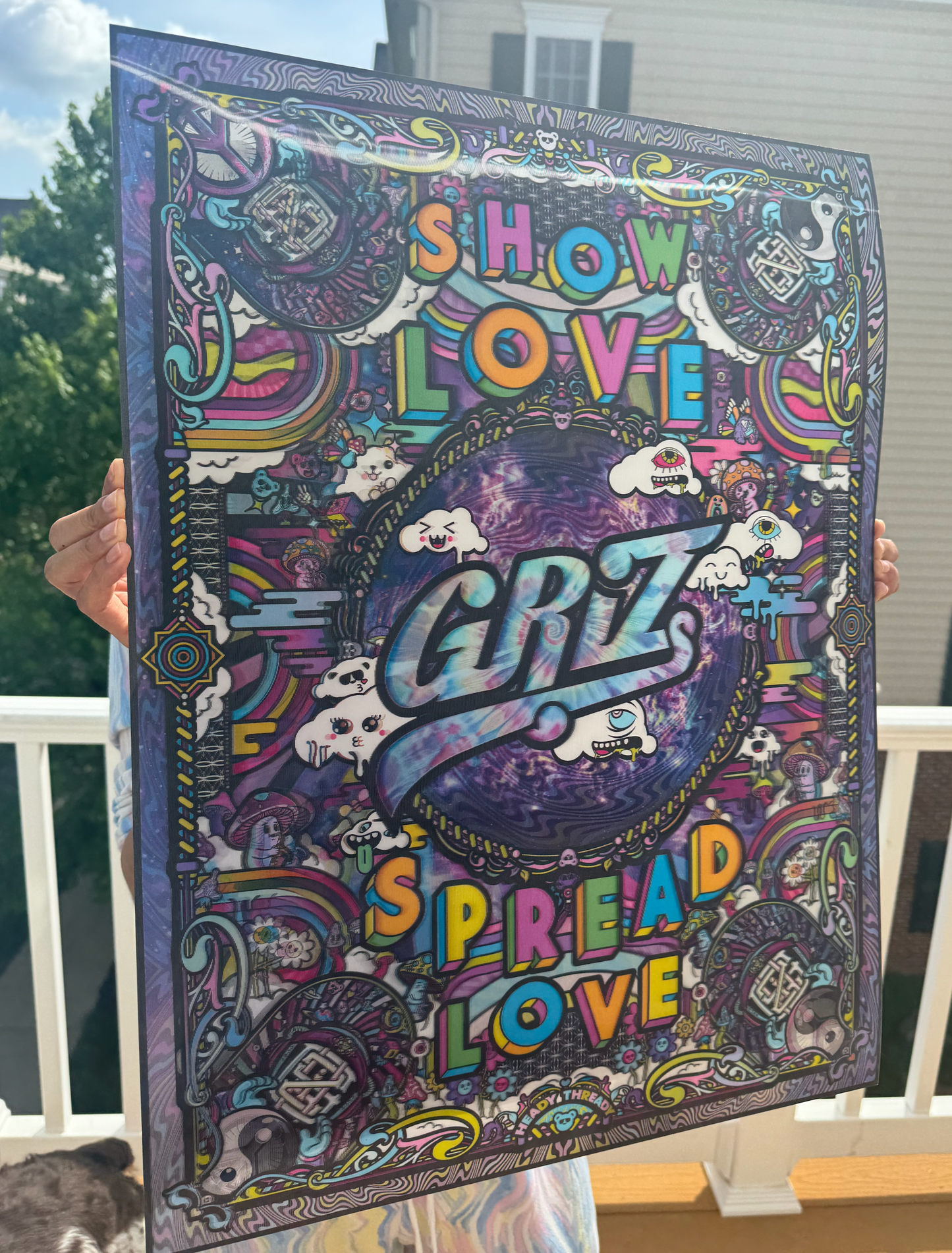 Griz Lenticular Print