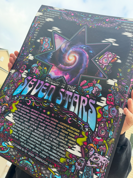 7 Stars Lenticular Print