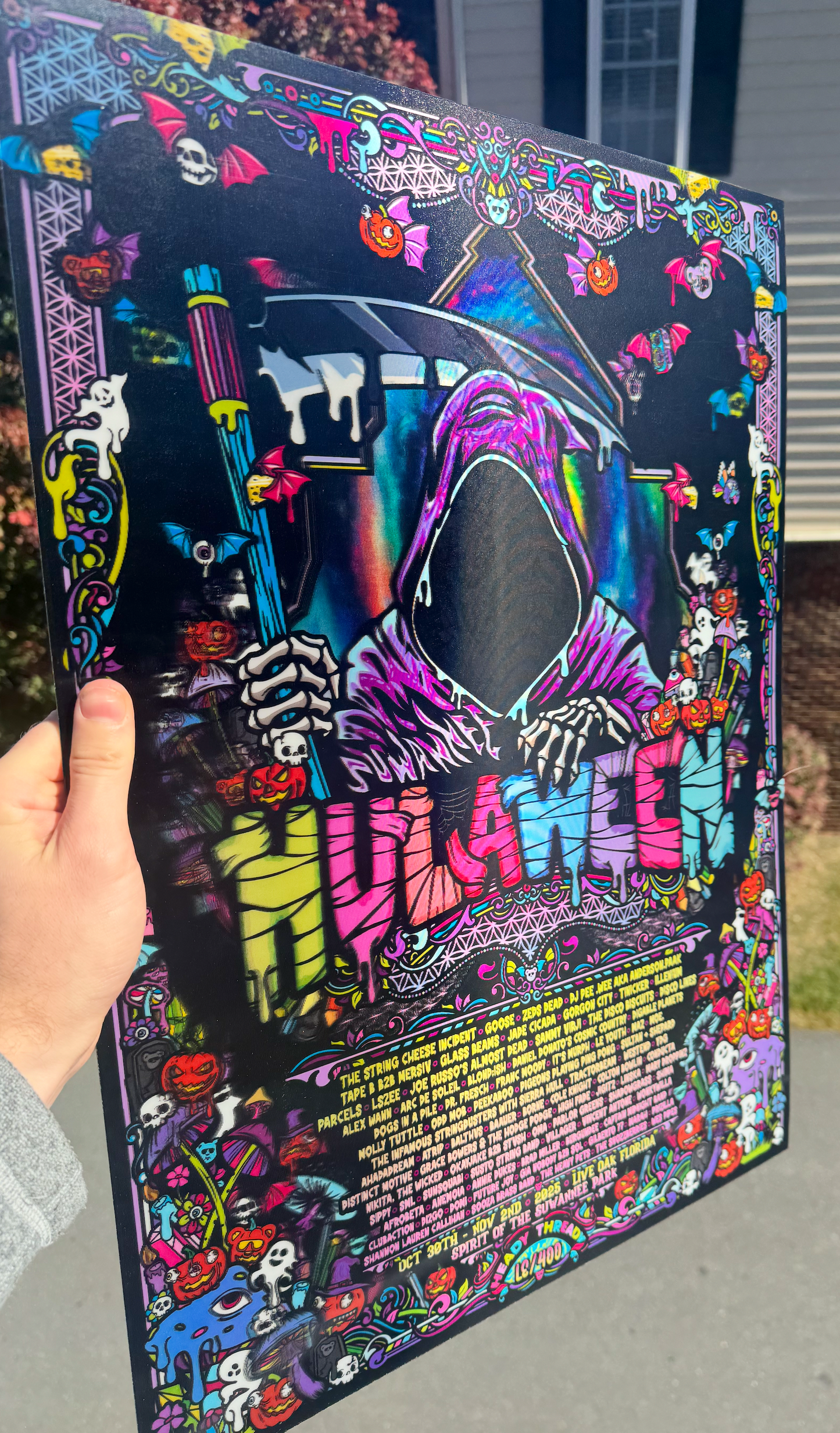 Hulaween 2025 Lenticular Print