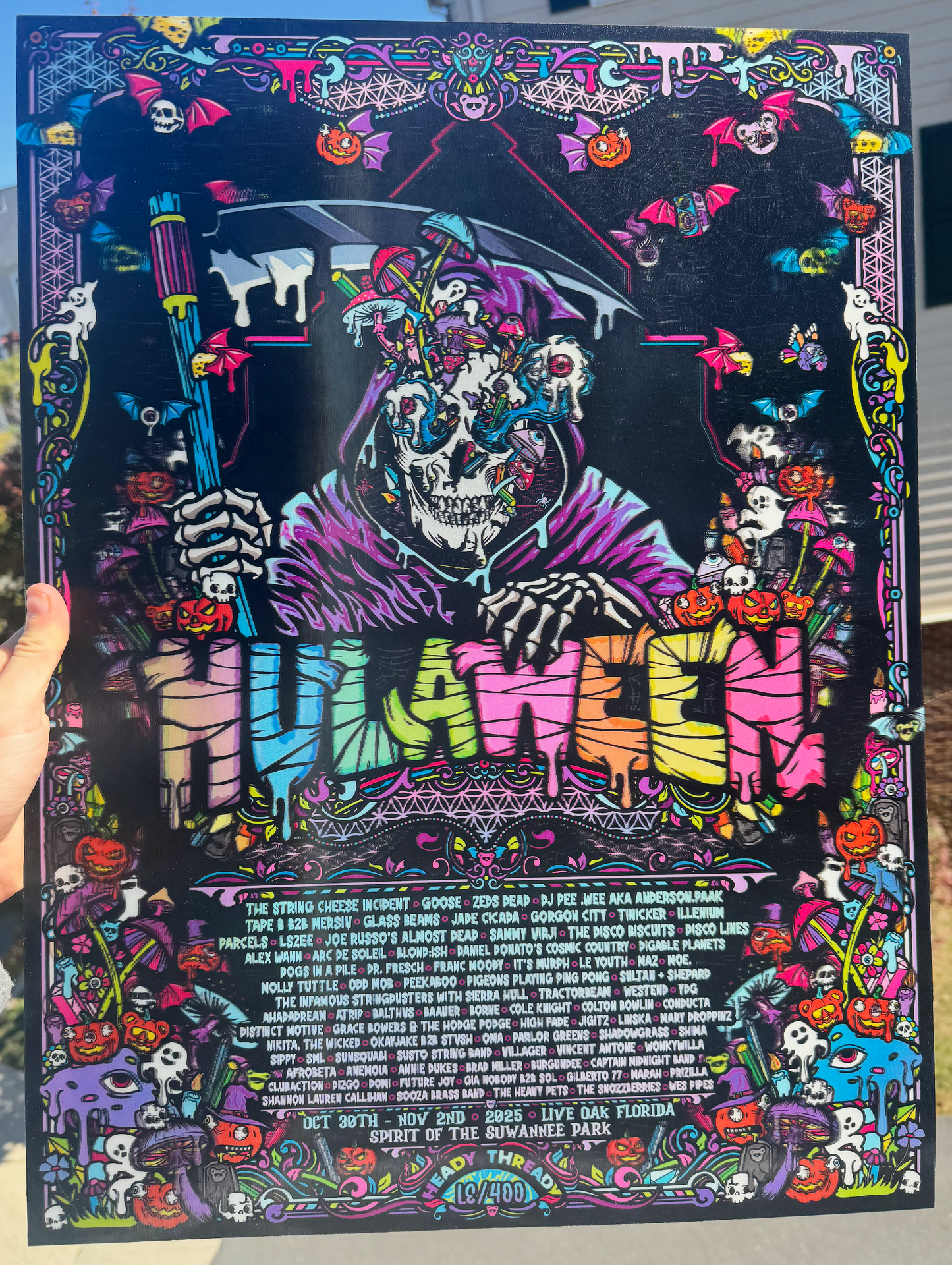 Hulaween 2025 Lenticular Print