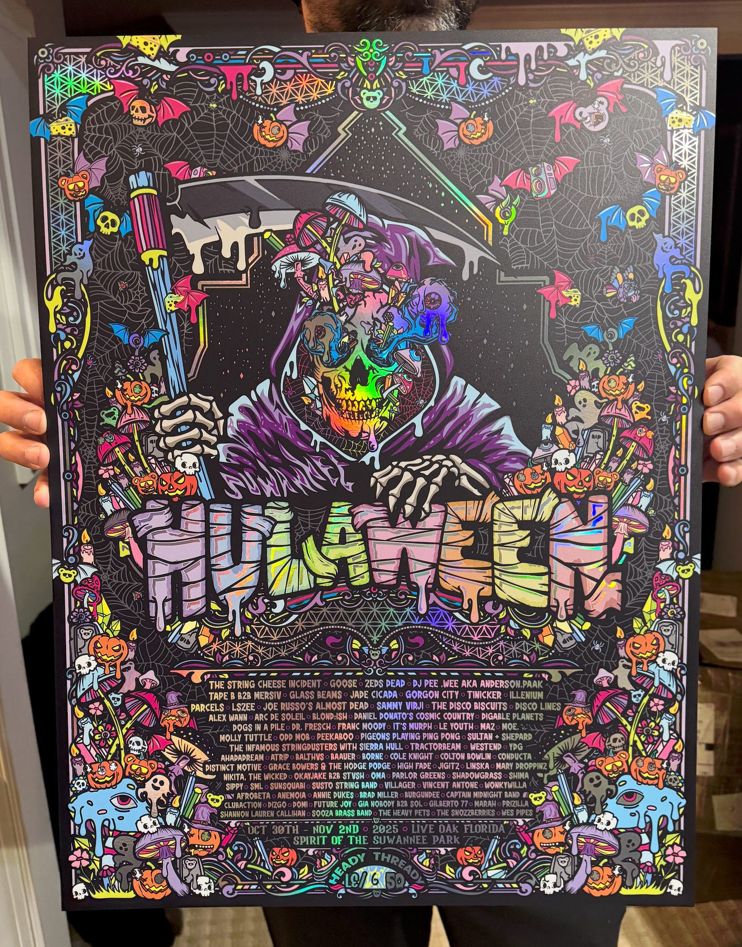 Hulaween 2025 OG Rainbow Holographic Foil