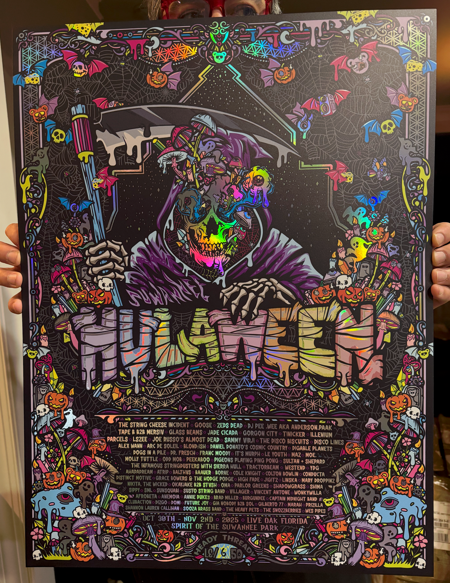 Hulaween 2025 OG Rainbow Holographic Foil