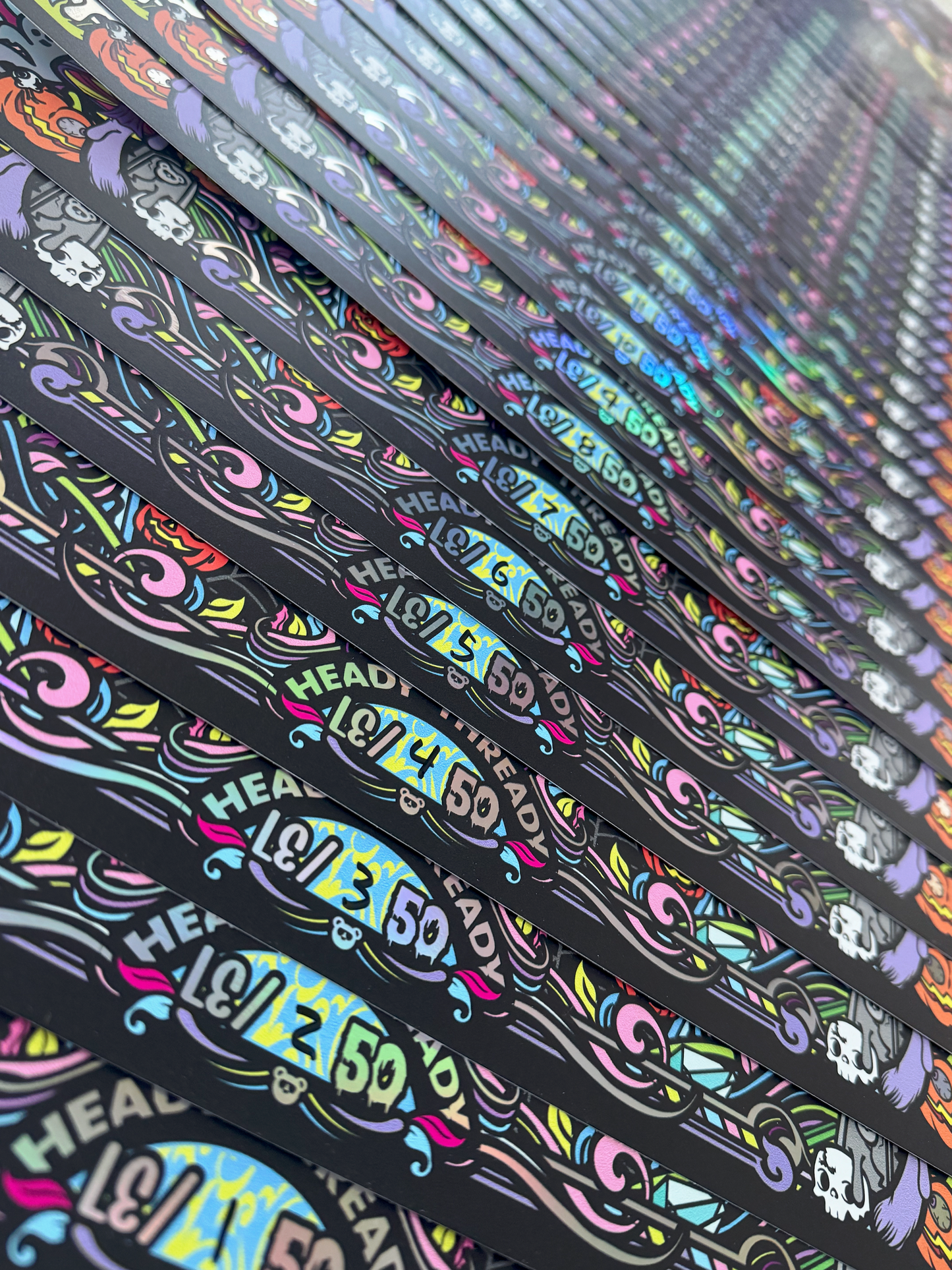 Hulaween 2025 OG Rainbow Holographic Foil