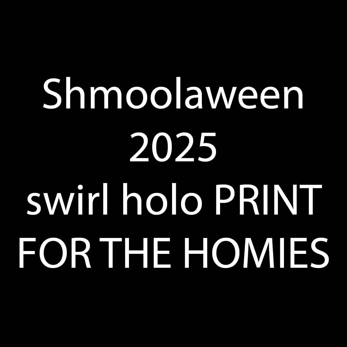 shmoola swirl foil 2025