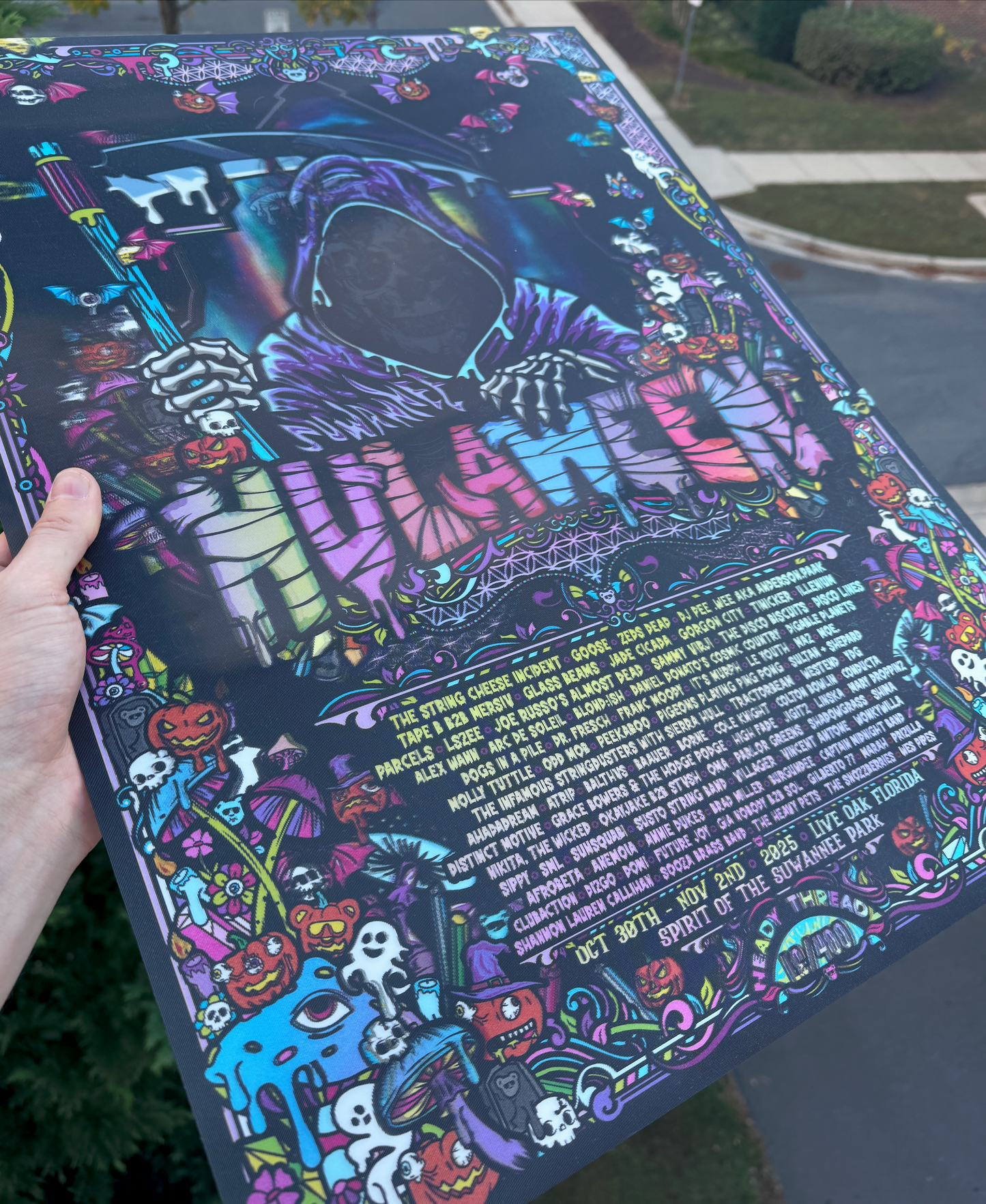 Hulaween 2025 Lenticular Print