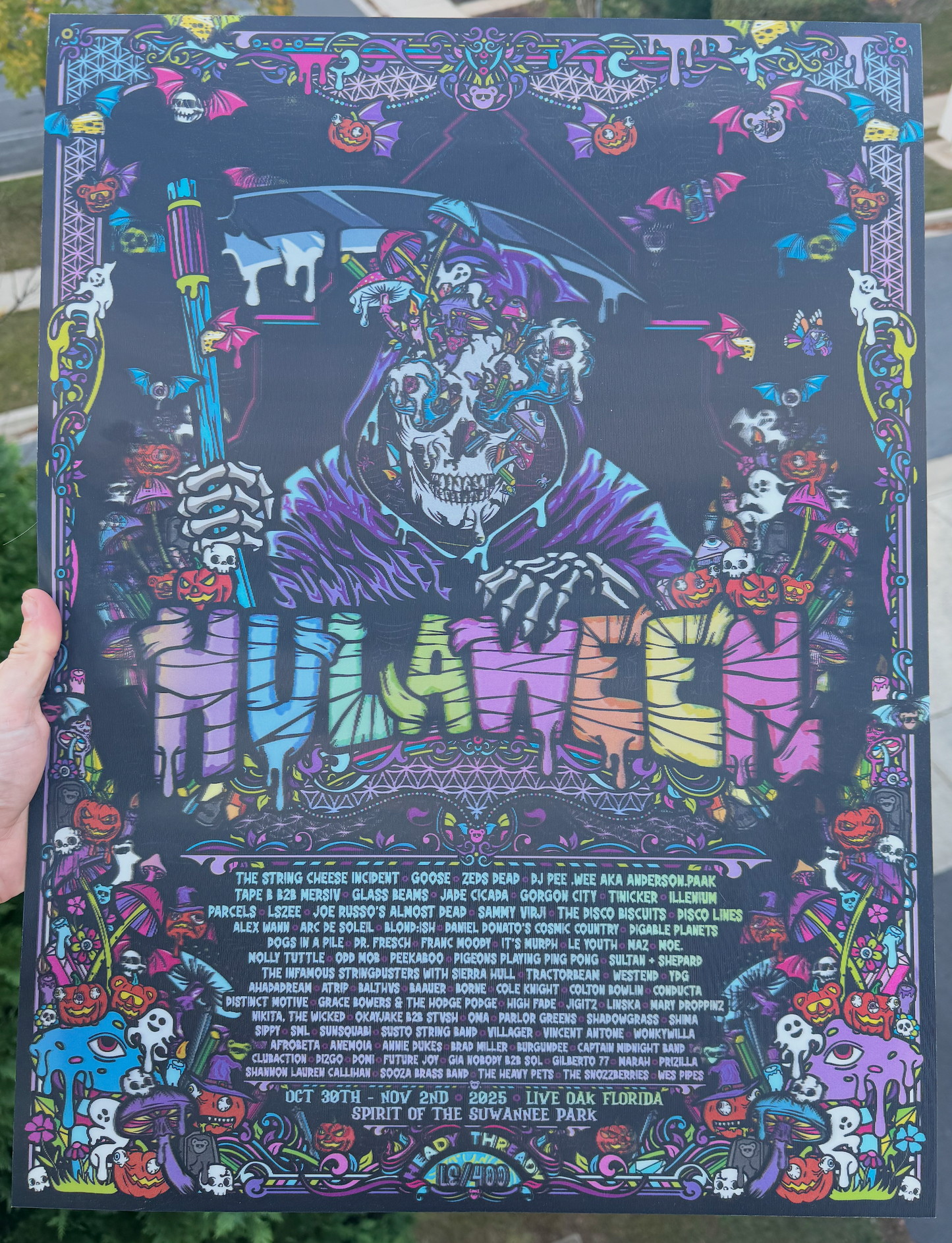 Hulaween 2025 Lenticular Print