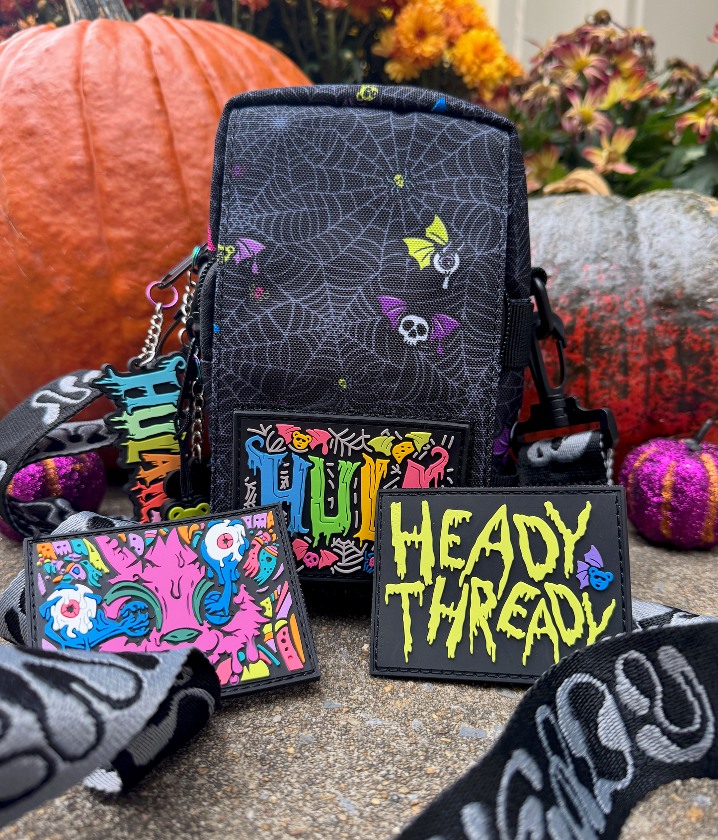 Heady Thready Spooky Tactical Bag