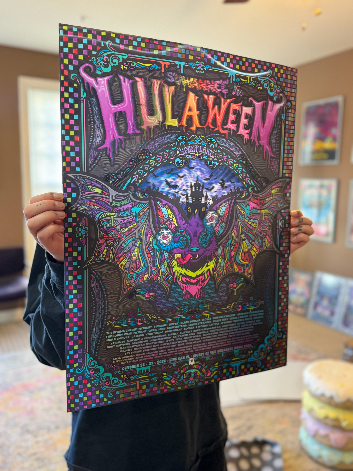 Hulaween 2024 Lenticular Print