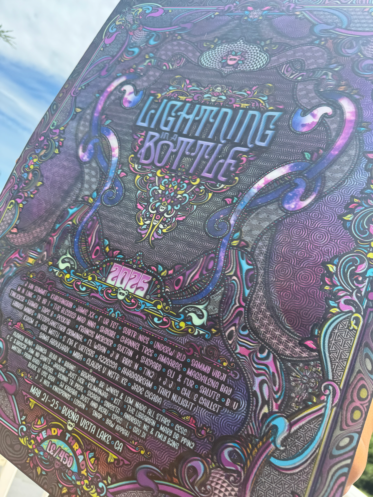 Lightning In A Bottle Lenticular Print