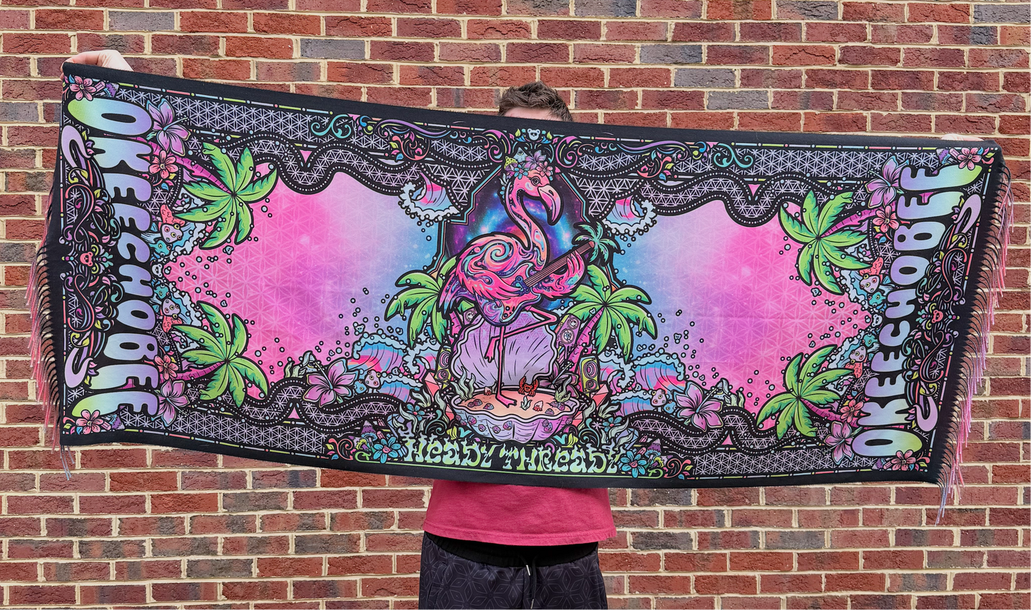 Okeechobee 2026 Double sided Pashmina