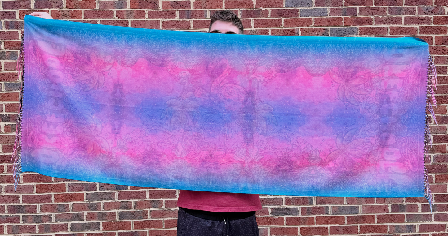 Okeechobee 2026 Double sided Pashmina