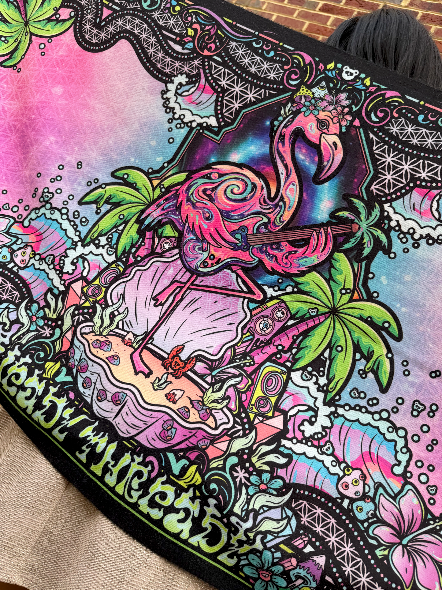 Okeechobee 2026 Double sided Pashmina