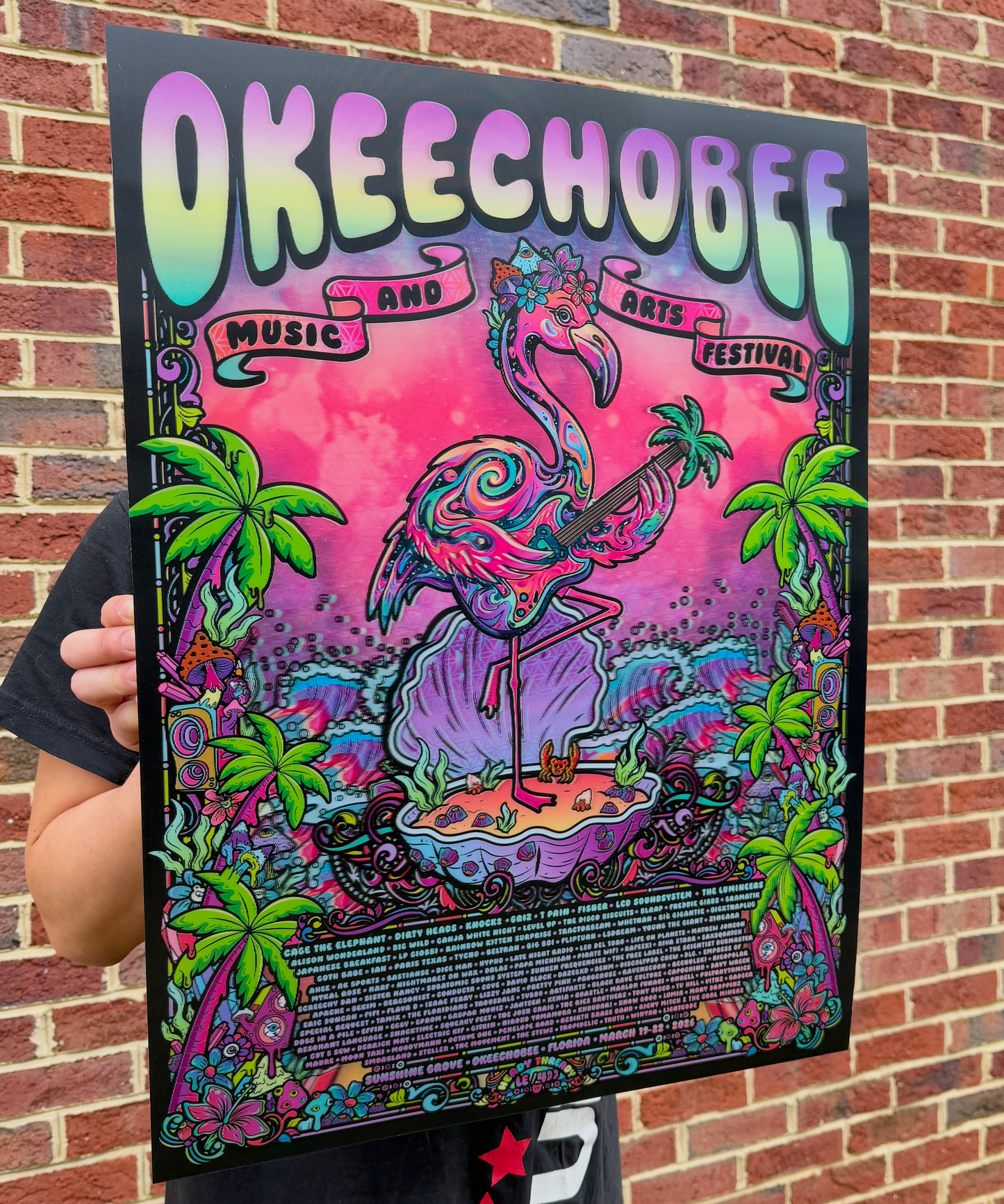 Okeechobee 2026 Lenticular Print
