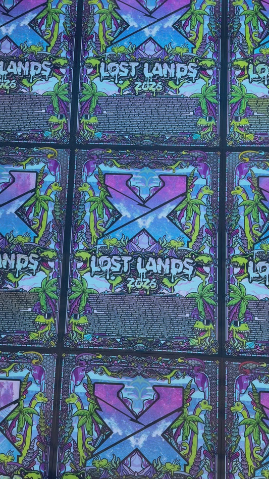 Lost Lands Lenticular 3d Image Changing Print