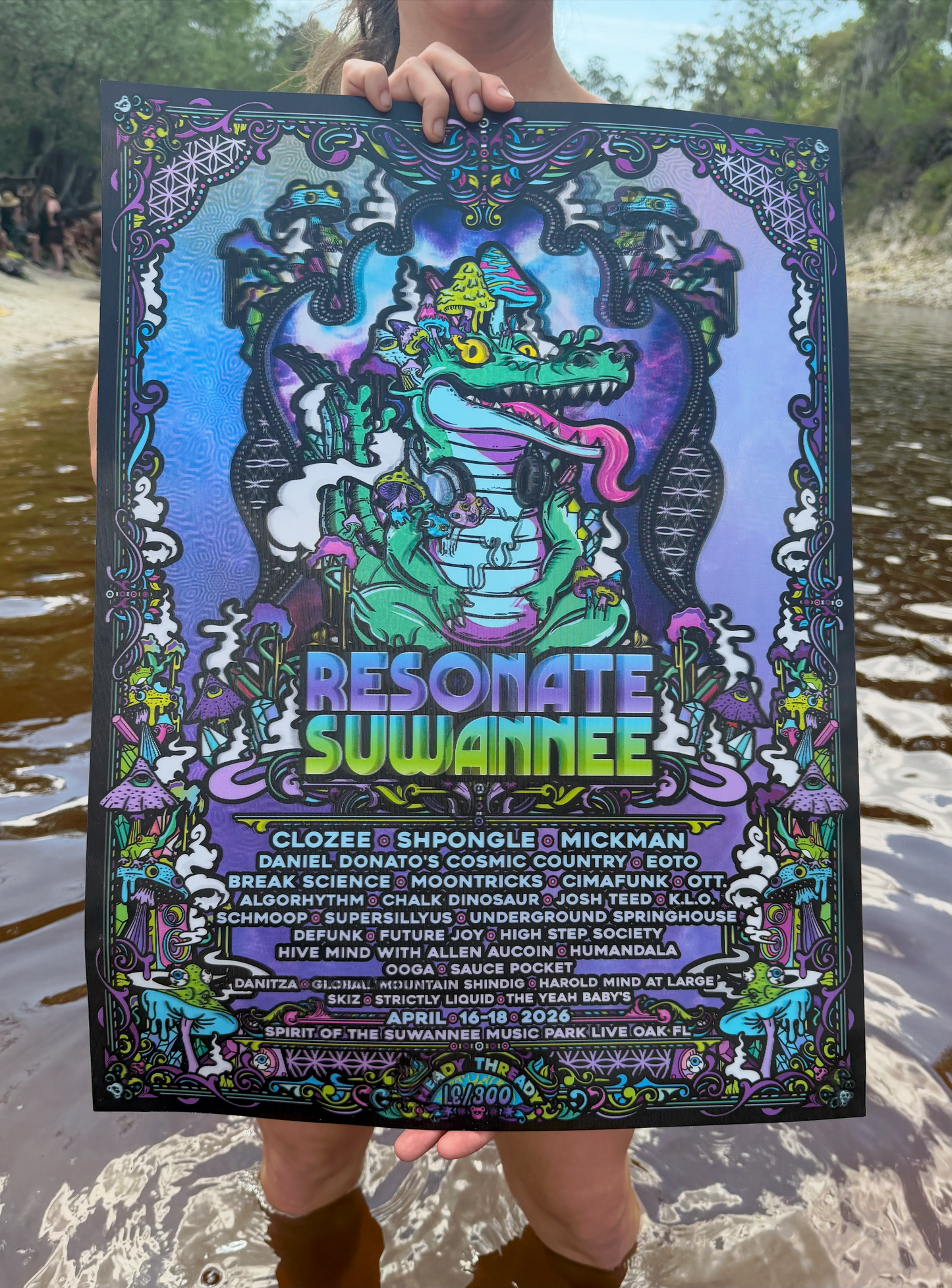 Resonate 2026 Lenticular Print