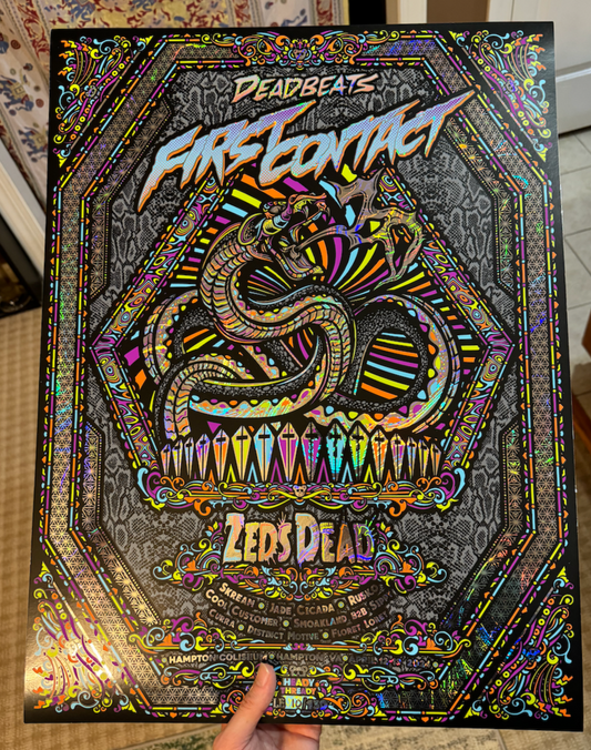 Zeds Dead First Contact 2024 Print
